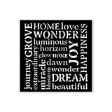 Stencil „Hidden Grove“ – 12 × 12 cm - PerlineBeads SA