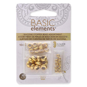 Stopper Perlen - Vergoldet - PerlineBeads SA