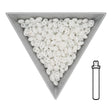 SuperDuo 2,5 x 5 mm - White Luster - PerlineBeads SA