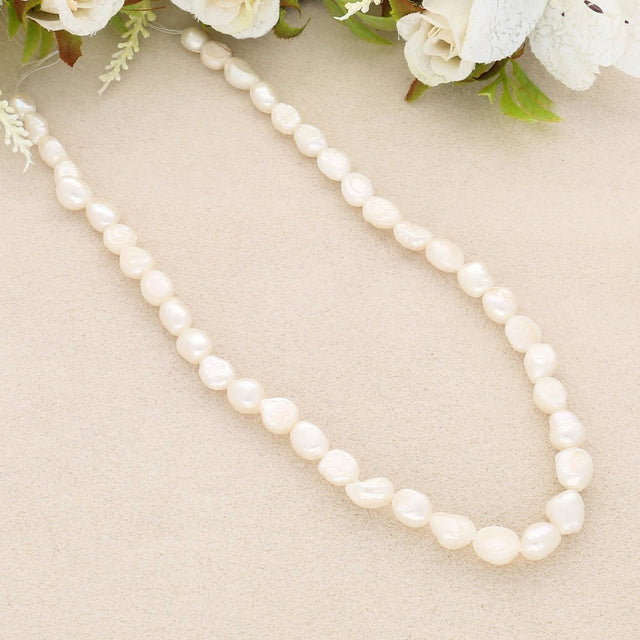 Süsswasser - Zuchtperlen Nuggets - ca. 10 x 8 mm - PerlineBeads SA