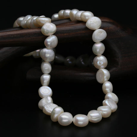 Süsswasser - Zuchtperlen Nuggets - ca. 7 - 8 x 8 mm - PerlineBeads SA