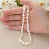 Süsswasser - Zuchtperlen Nuggets - ca. 9 - 10 x 8 mm - PerlineBeads SA