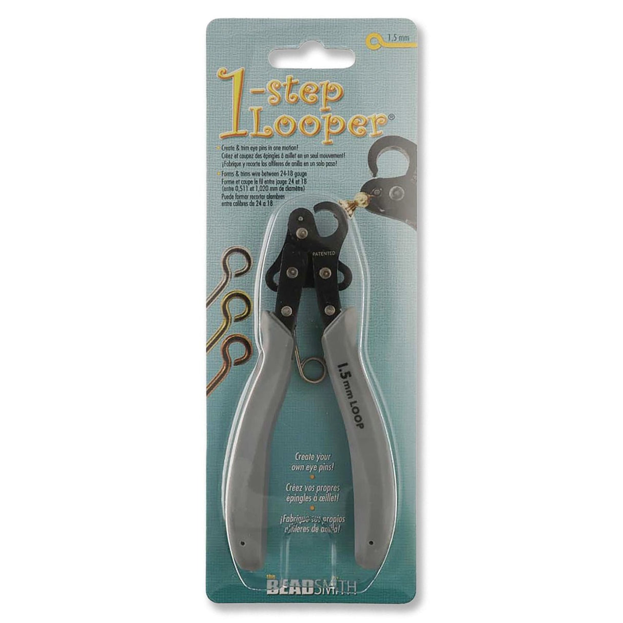 THE 1 STEP LOOPER – 1,5 mm Loops – 24–18 G Draht - PerlineBeads SA