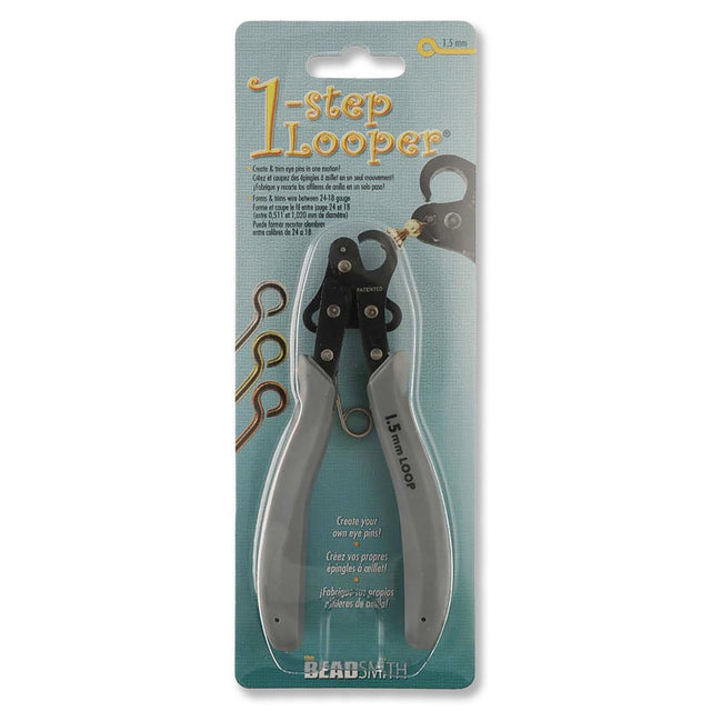THE 1 STEP LOOPER – 1,5 mm Loops – 24–18 G Draht - PerlineBeads SA
