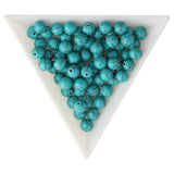 Tibetischer Türkis Perlen · rund · 6 mm - PerlineBeads SA