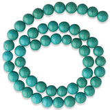Tibetischer Türkis Perlen · rund · 8 mm - PerlineBeads SA