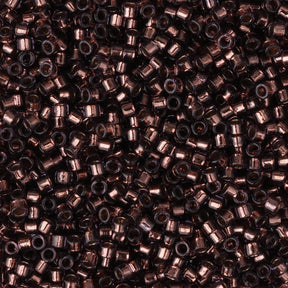 TOHO Aiko - Copper-Lined Dark Amethyst - PerlineBeads SA