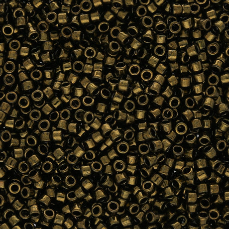 TOHO Aiko - Dark Chocolate Bronze Gold Luster - PerlineBeads SA