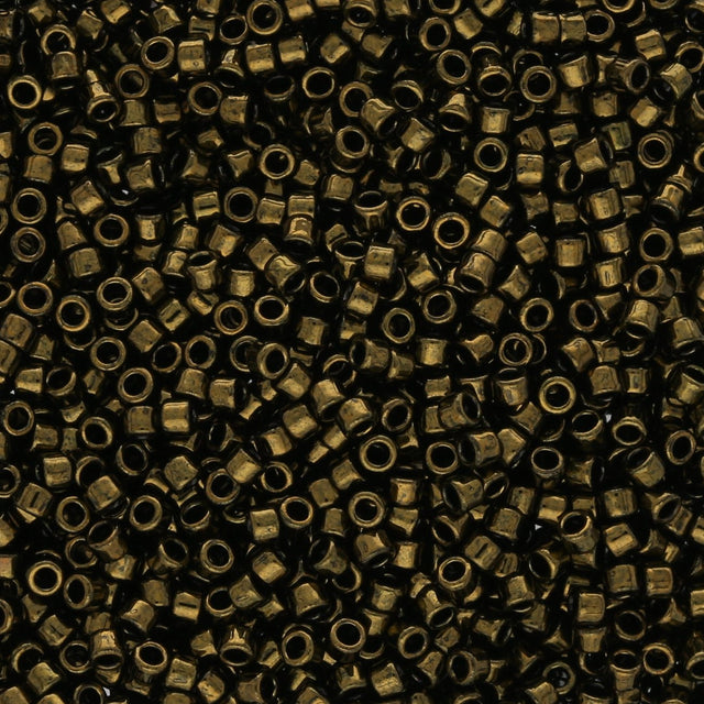 TOHO Aiko - Dark Chocolate Bronze Gold Luster - PerlineBeads SA