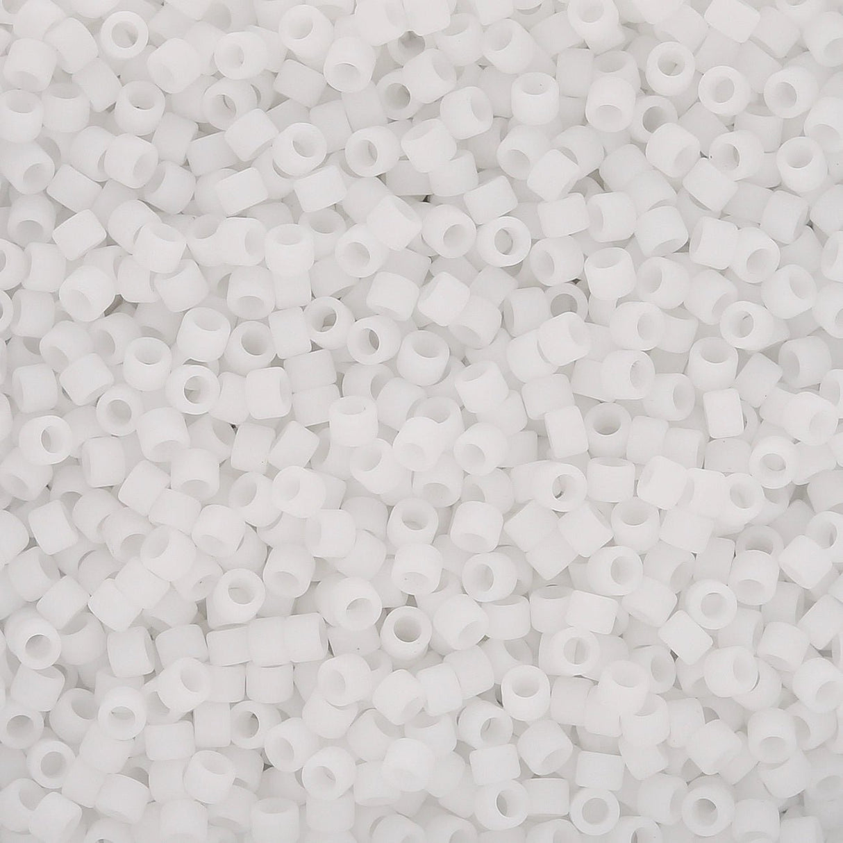 TOHO Aiko - Opaque Frosted White - PerlineBeads SA