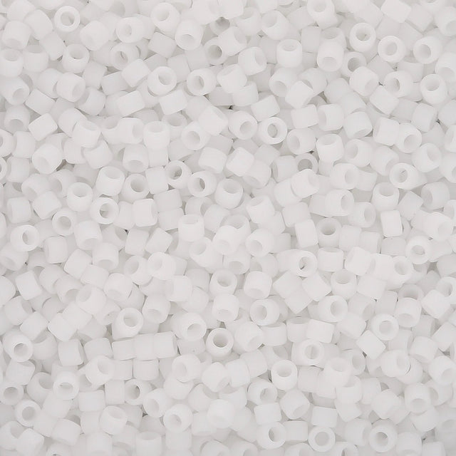 TOHO Aiko - Opaque Frosted White - PerlineBeads SA