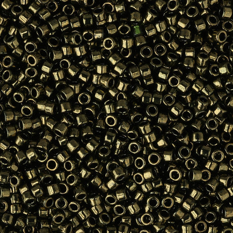 TOHO Aiko - Prairie Green Gold Luster - PerlineBeads SA