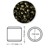 TOHO Aiko - Prairie Green Gold Luster - PerlineBeads SA
