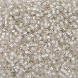 TOHO Aiko - Transparent Silver - Lined Crystal - PerlineBeads SA