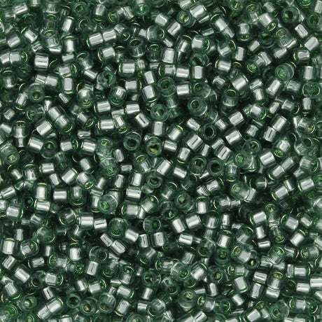 TOHO Aiko - Transparent Silver - Lined Jade - PerlineBeads SA