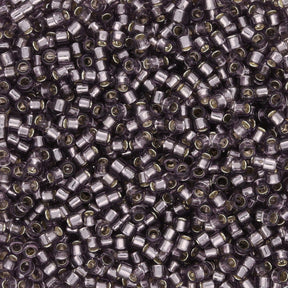 TOHO Aiko - Transparent Silver - Lined Tanzanite - PerlineBeads SA