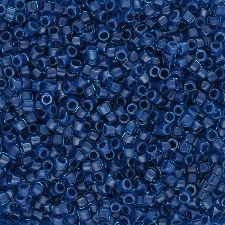 TOHO Treasure - Inside - Color Aqua/Capri - Lined - PerlineBeads SA