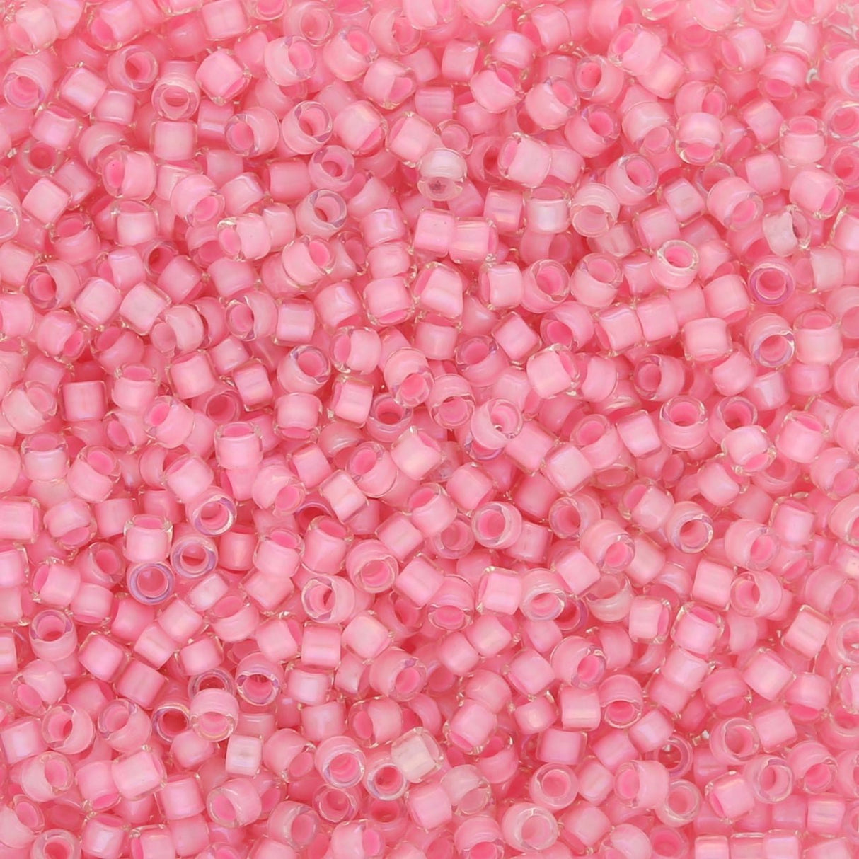 TOHO Treasure - Inside - Color Crystal/Hot Pink - Lined - PerlineBeads SA