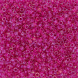 TOHO Treasure - Inside - Color Crystal/Opaque Fuchsia - Lined - PerlineBeads SA