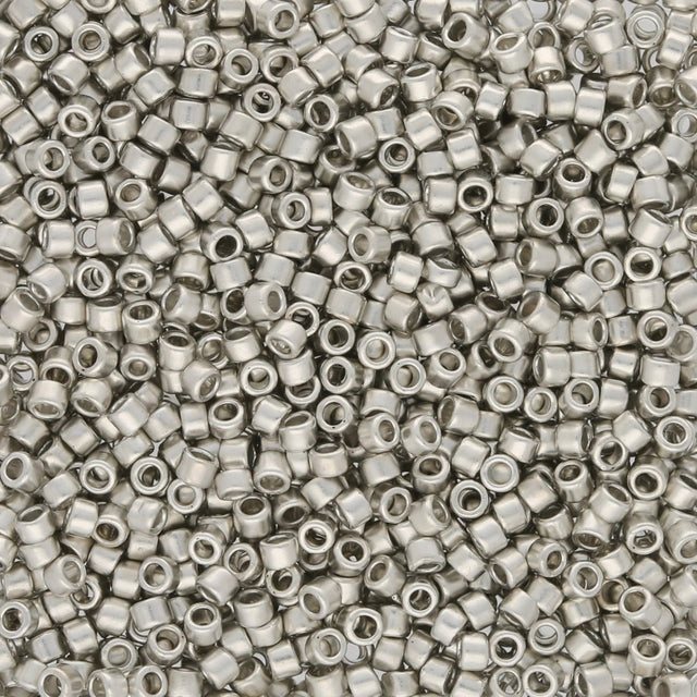 TOHO Treasure - Metallic Frosted Silver - PerlineBeads SA