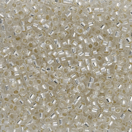 TOHO Treasure - Silver - Lined Crystal - PerlineBeads SA