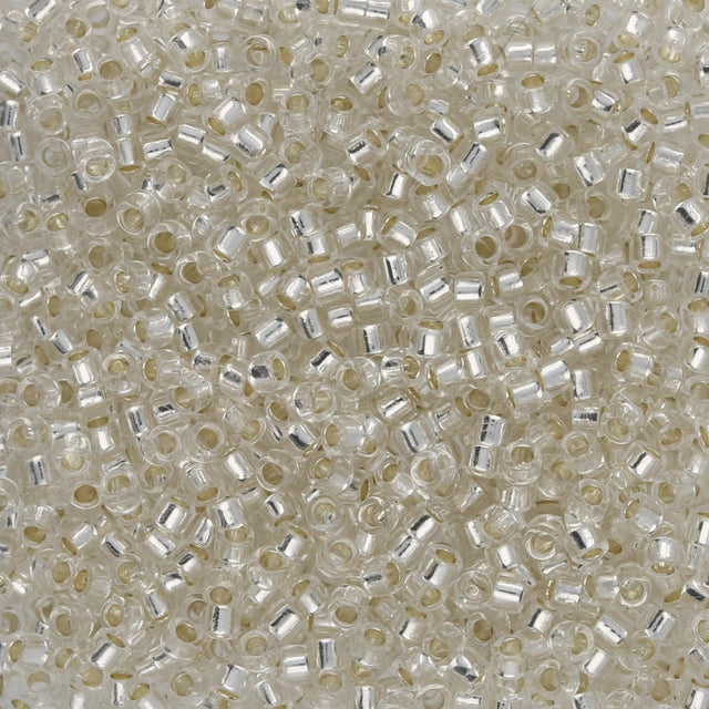 TOHO Treasure - Silver - Lined Crystal - PerlineBeads SA
