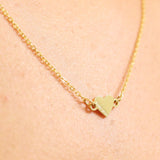 Verbindungselement Herz "love you" - Edelstahl PVD - vergoldet - PerlineBeads SA