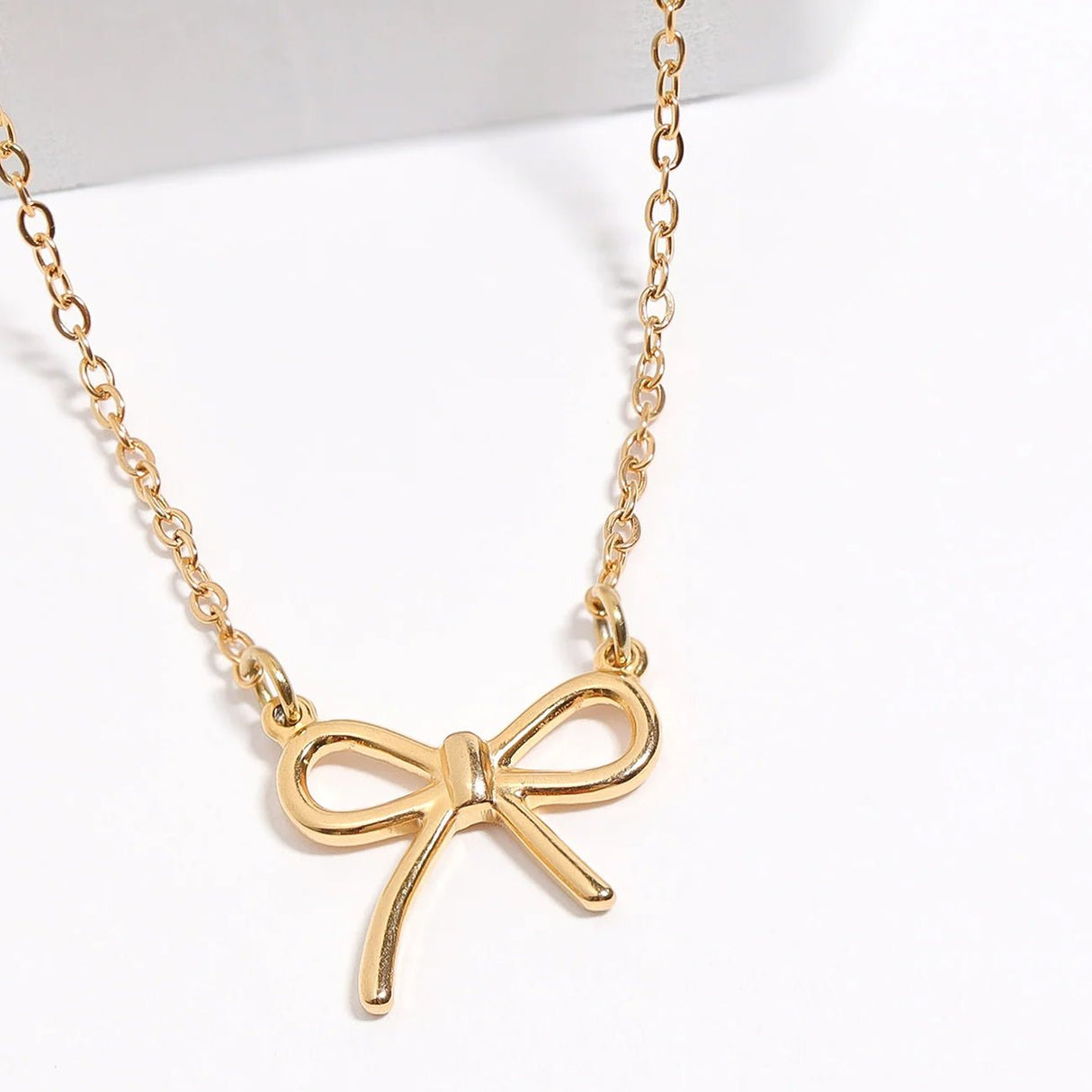 Verbindungskette aus Edelstahl 45 cm – Gold PVD Beschichtet - PerlineBeads SA