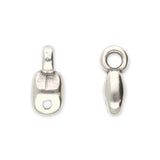 Vuorkoti - Superduo Bead Ending - Silver Plate - PerlineBeads SA