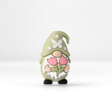 Wichtel Focal-Bead • 3D-Silikonperle mit Schmetterling & Tulpen - PerlineBeads SA