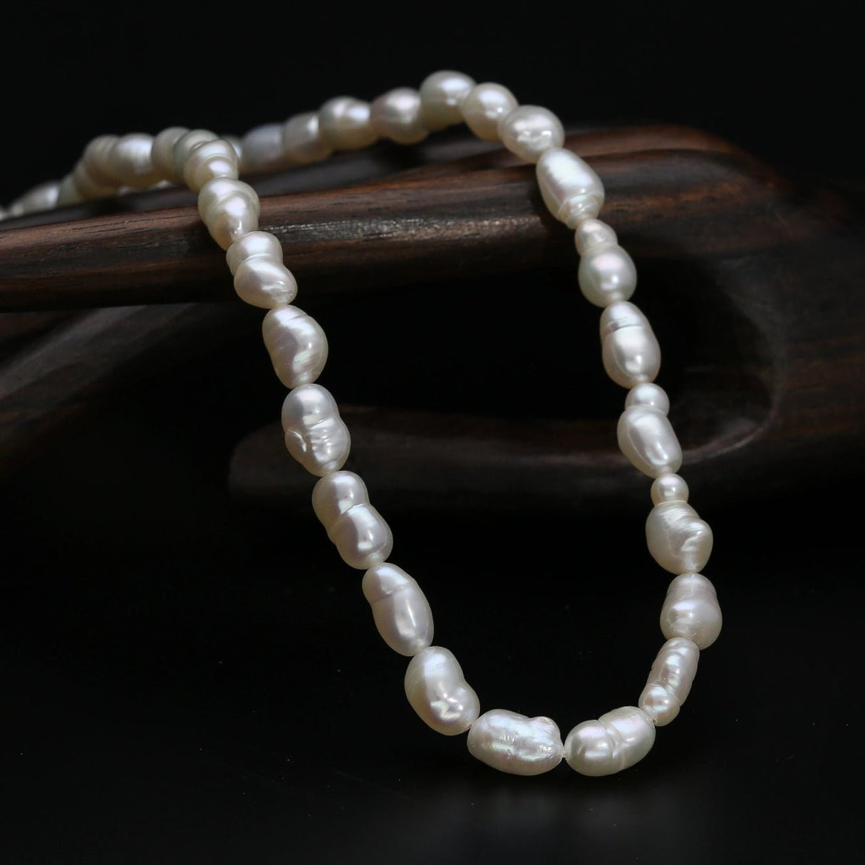 Zuchtperlen – Rice Form ca. 5 - 8 × 5 mm - PerlineBeads SA