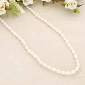 Zuchtperlen – Rice Form ca. 7 - 8 × 6 mm - PerlineBeads SA