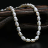 Zuchtperlen – Rice Form ca. 7 - 8 × 6 mm - PerlineBeads SA