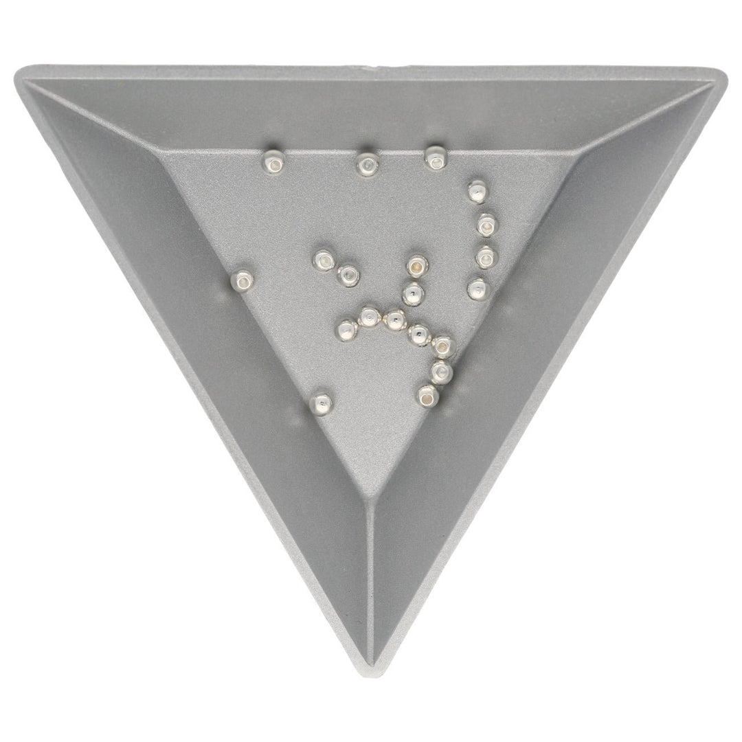 Abschluss-Perle für Memory Wire - 3 mm - Silber - PerlineBeads
