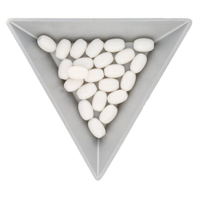 Acryl-Perle oval - weiss - PerlineBeads