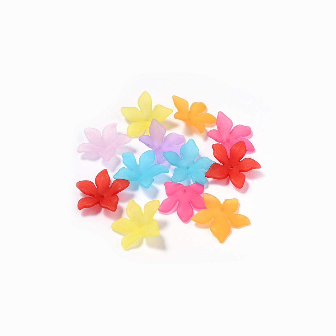 Acrylperle - Blume - PerlineBeads