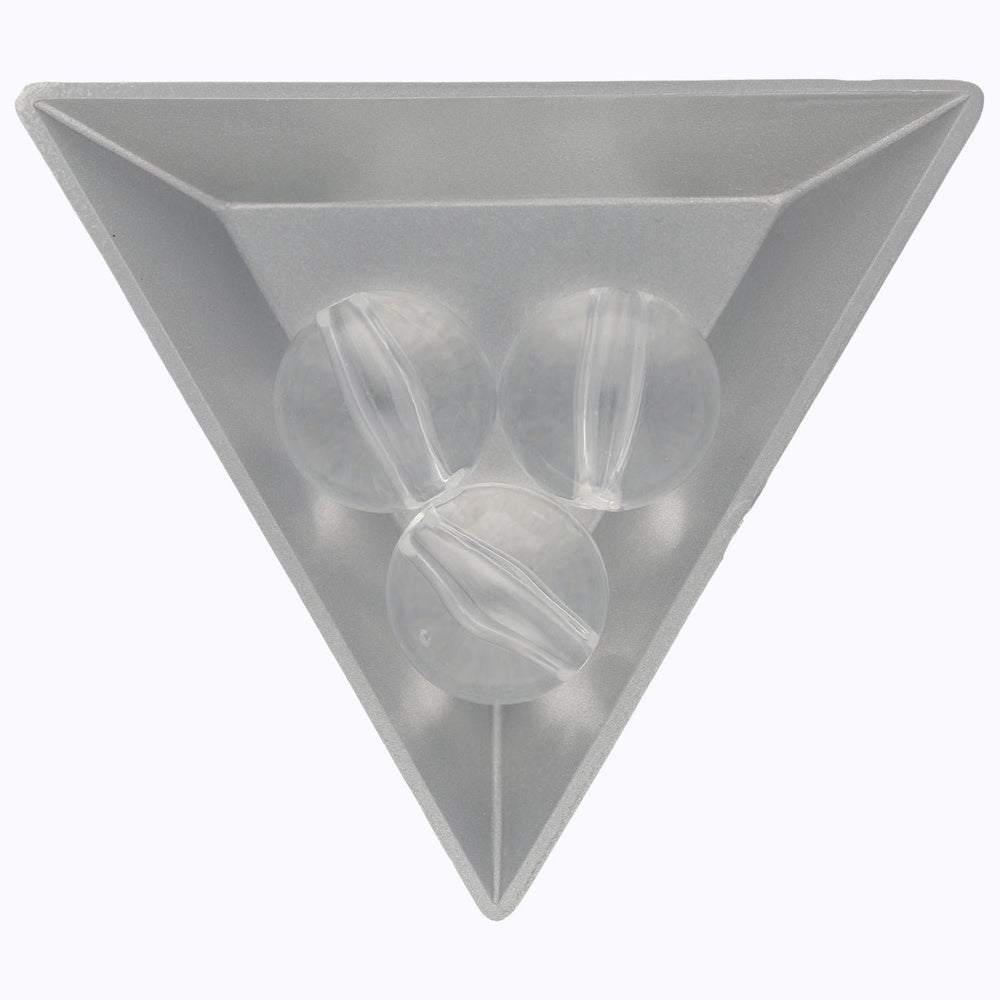 Acrylperle rund - 18 mm - Transparent Crystal - PerlineBeads