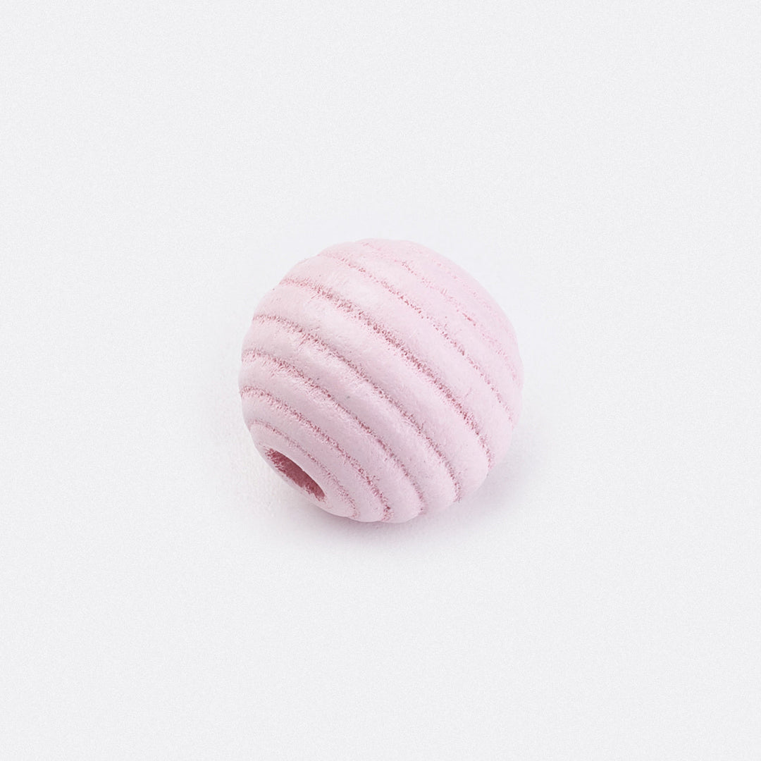 Ahornholzperle, getönt - 14 mm - Farben-Mix - PerlineBeads