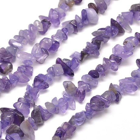 Amethyst Chips 5-8 mm - PerlineBeads