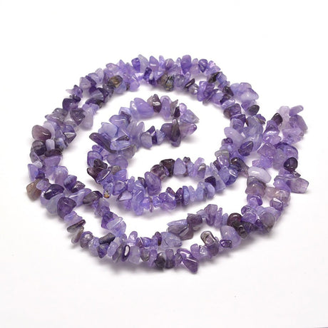 Amethyst Chips 5-8 mm - PerlineBeads