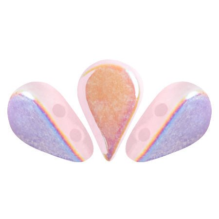 Amos® par Puca® - Light Pink Opal AB - PerlineBeads