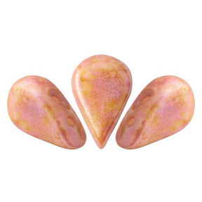 Amos® par Puca® - Opaque Rose Spotted - PerlineBeads
