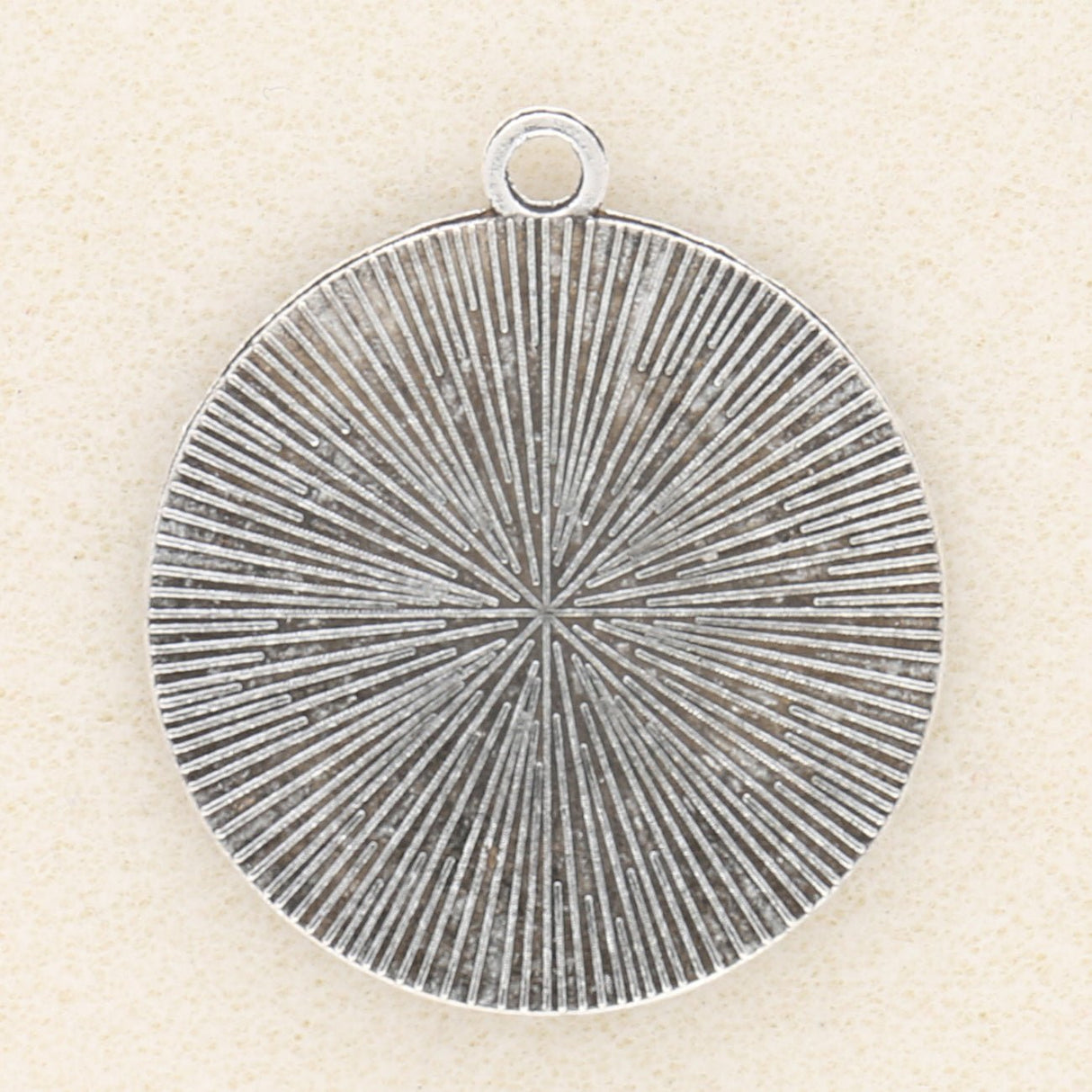 Anhänger für Cabochon, Farbe Antiksilber - PerlineBeads