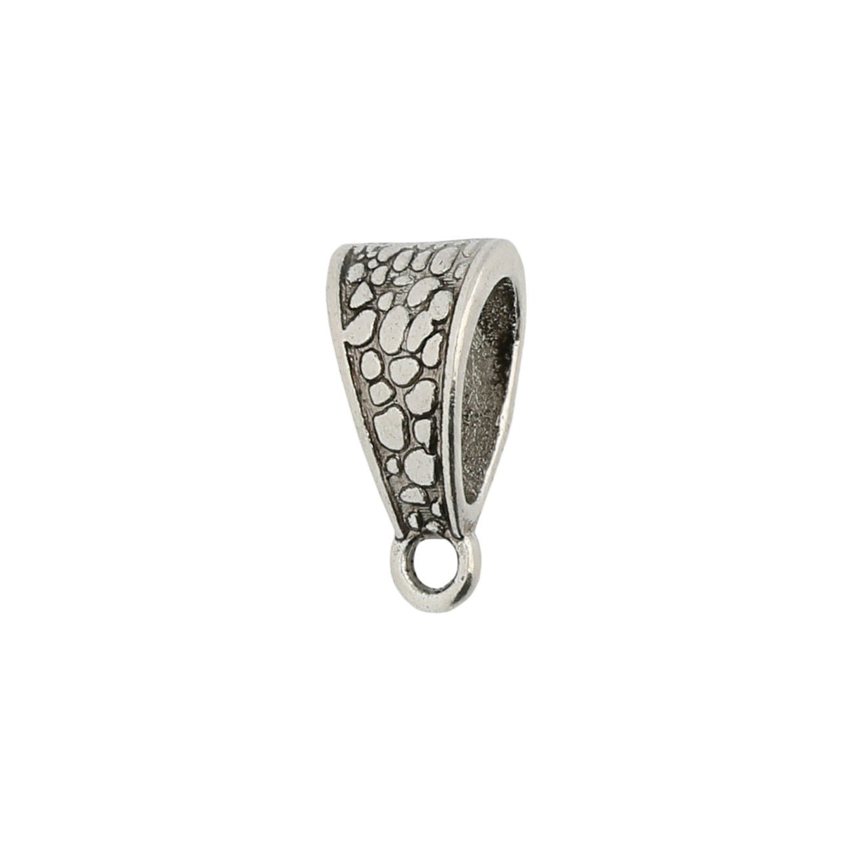 Anhängerschlaufe tibetischen Stil - Antik Silber - PerlineBeads