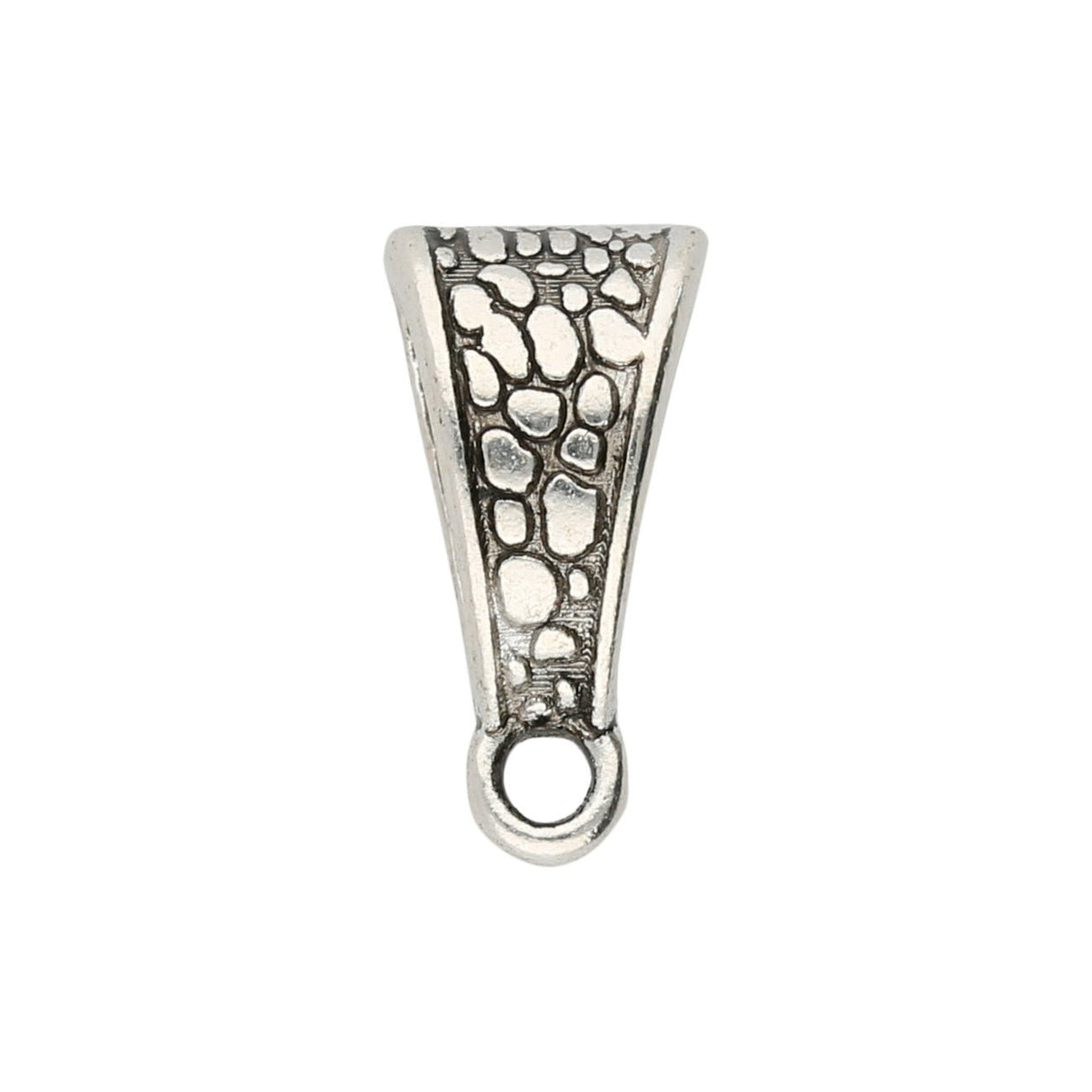 Anhängerschlaufe tibetischen Stil - Antik Silber - PerlineBeads