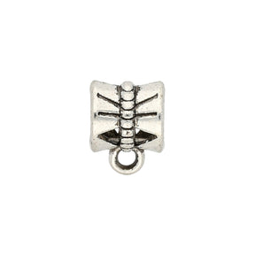 Anhängerschlaufe tibetischen Stil - Antik Silber - PerlineBeads