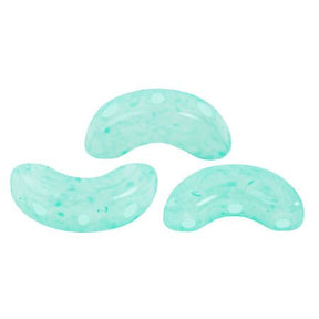 Arcos® par Puca® - Milky Green Turquoise - PerlineBeads