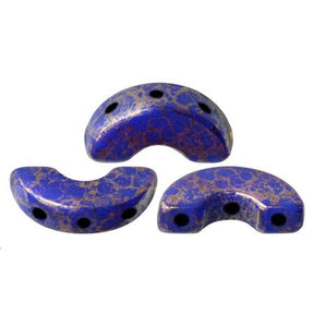 Arcos® par Puca® - Opaque Sapphire Bronze - PerlineBeads
