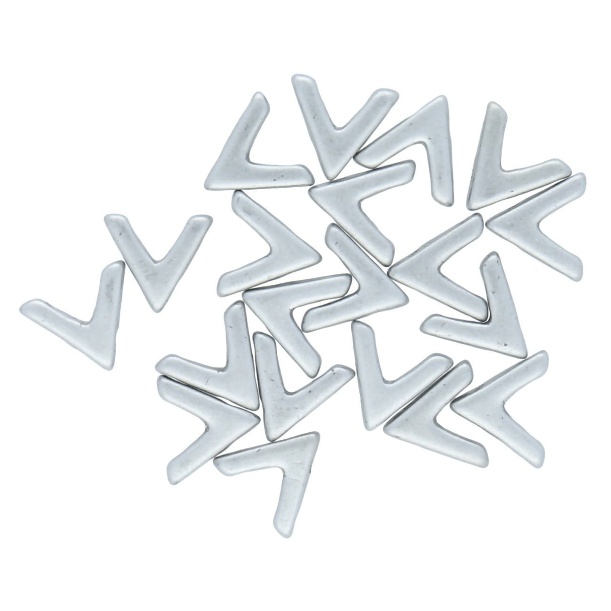 AVA® Bead - Aluminium Silver - PerlineBeads