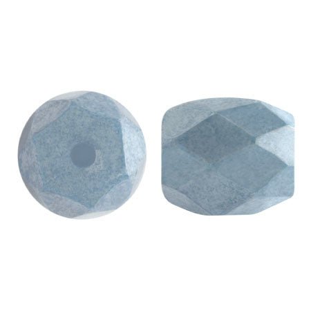 Baros® par Puca® - Opaque Blue Ceramic Look - PerlineBeads